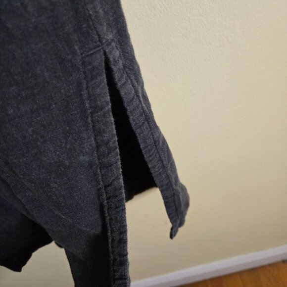 Patagonia Garden Island Pants Pull On Wide  Slit Cropped Pockets Hemp Size XL - Picture 5 of 8